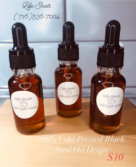 100% Cold Pressed BlackSeed Oil Drops