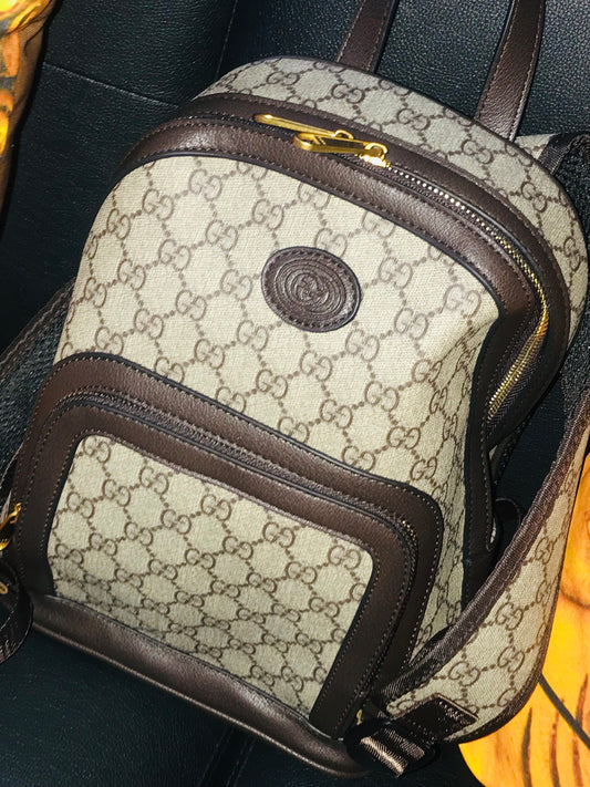 Gucci Monogram Bookbag